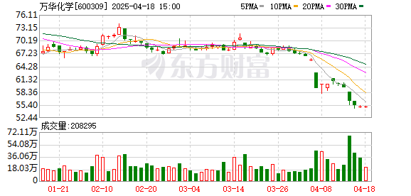 策略聚宝 中银证券给予万华化学买入评级，经营业绩短期承压，产业布局持续完善