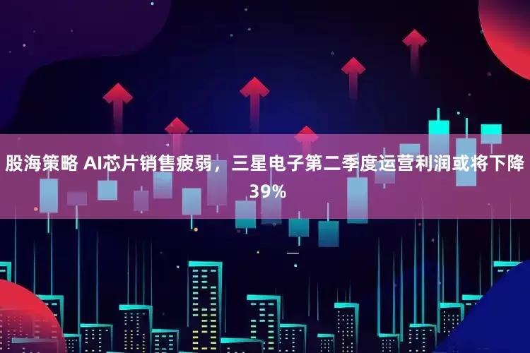 股海策略 AI芯片销售疲弱，三星电子第二季度运营利润或将下降 39%