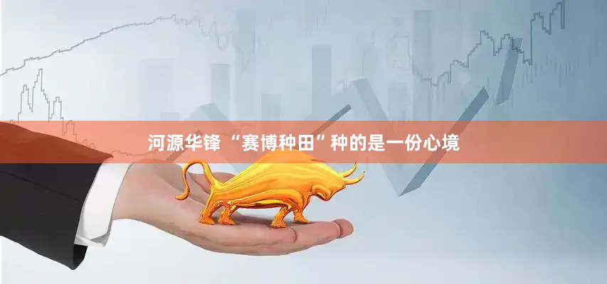 河源华锋 “赛博种田”种的是一份心境